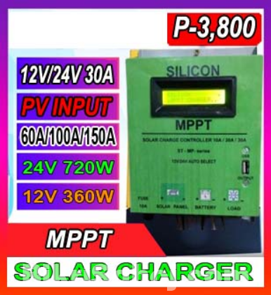 MPPT 30A Solar Charge Controller with USB